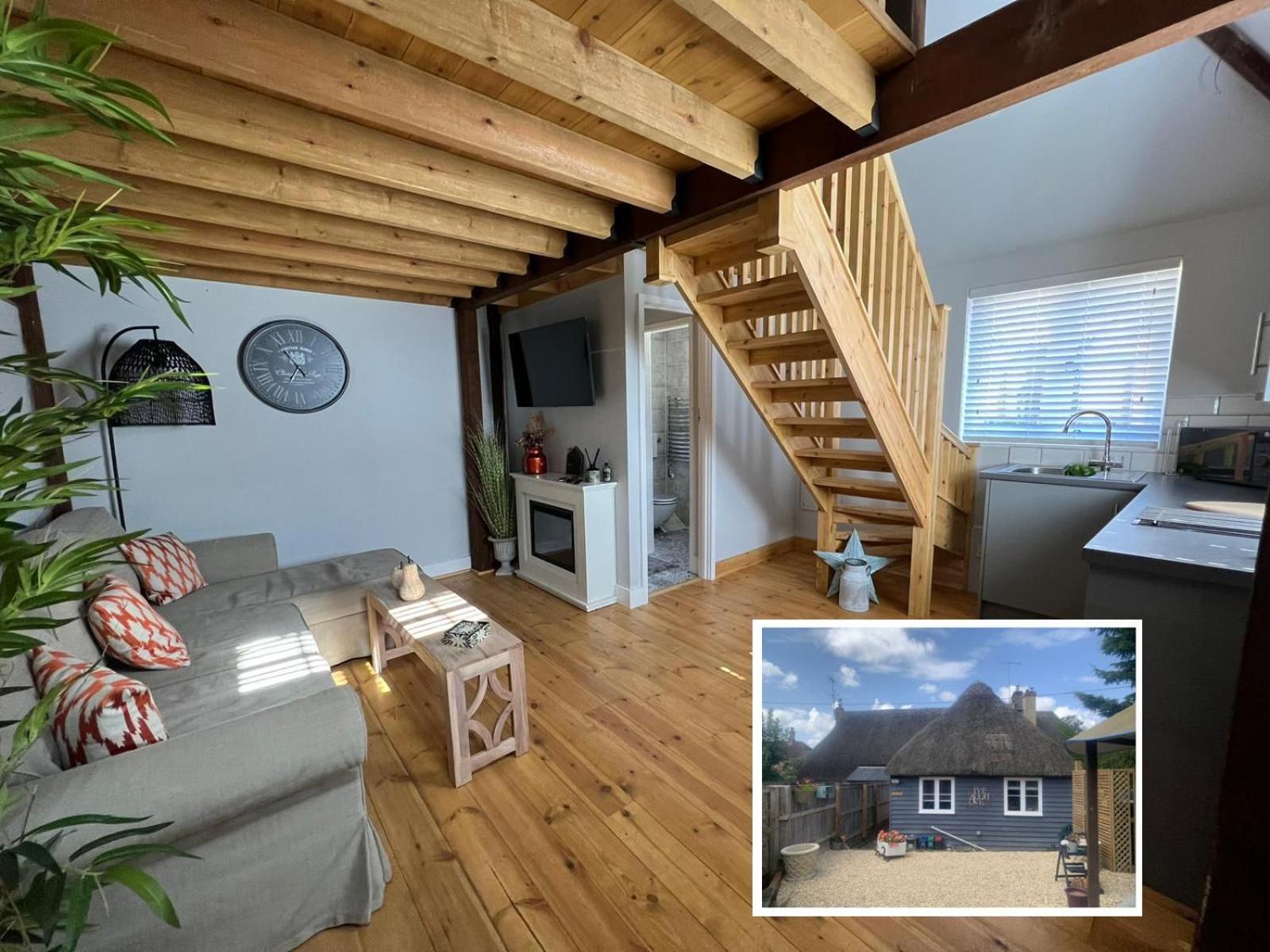 The Shack - Thatched Self Contained Annex Collingbourne Ducis 외부 사진